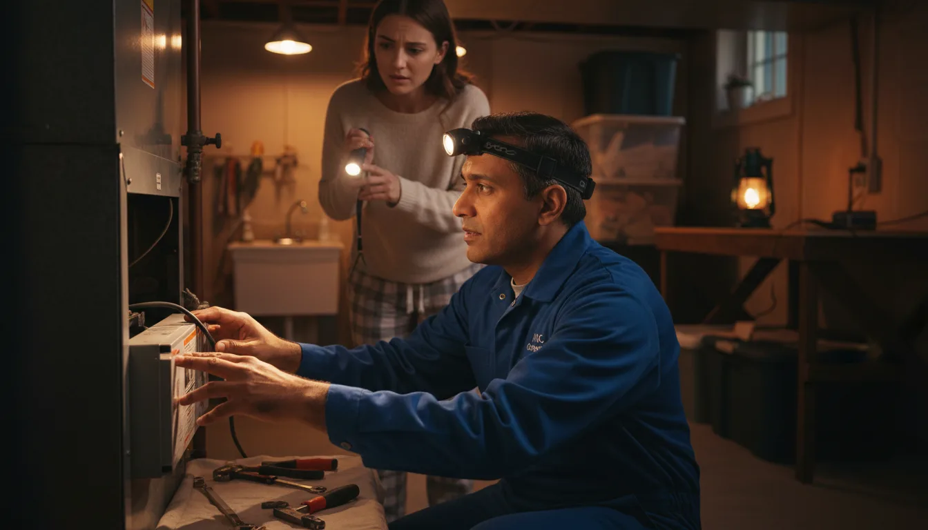 Emergency HVAC Repair in Kramer, ND near me · HVAC